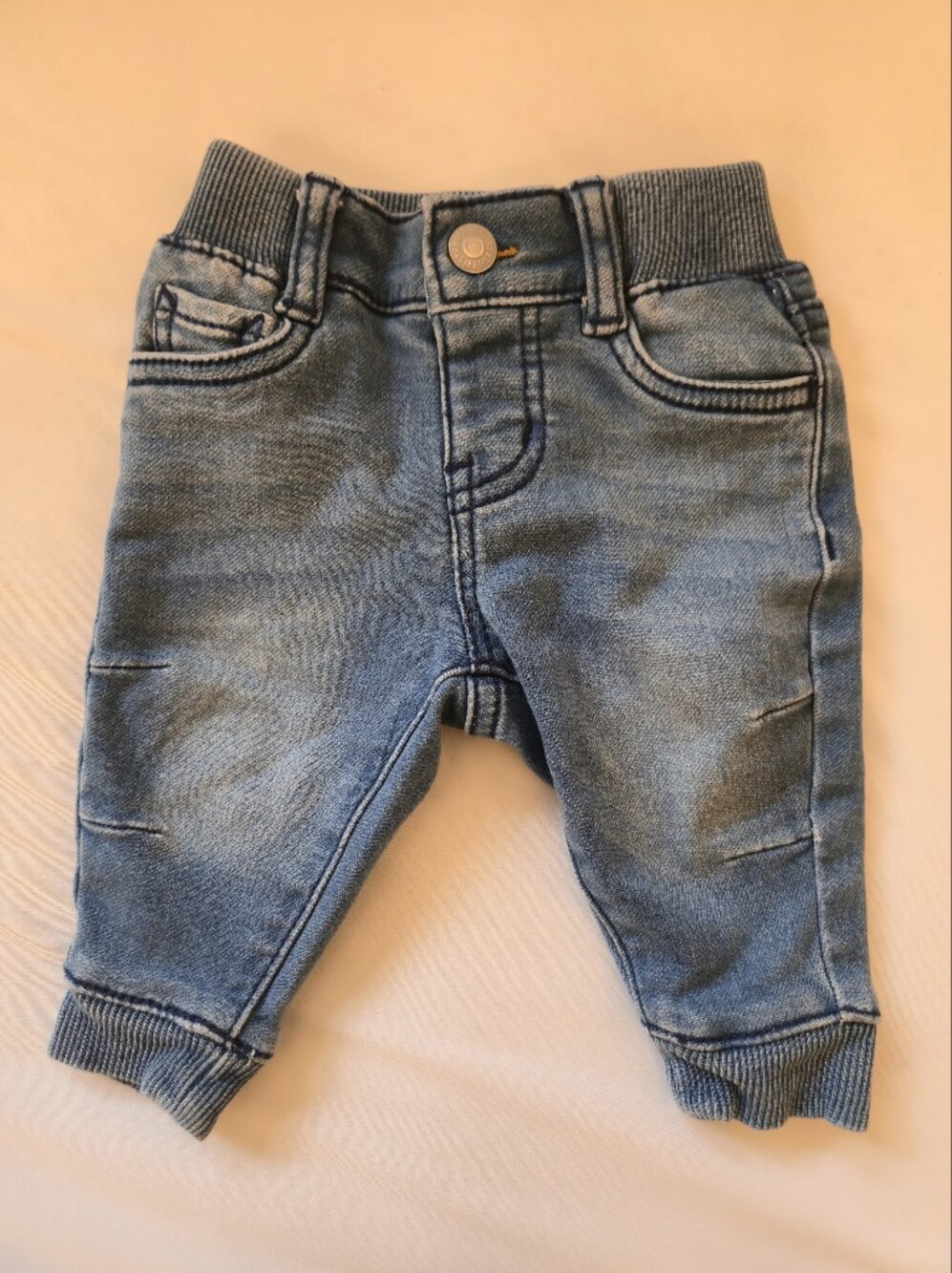 Levi's Light Blue Denim Infant Jogger Jeans